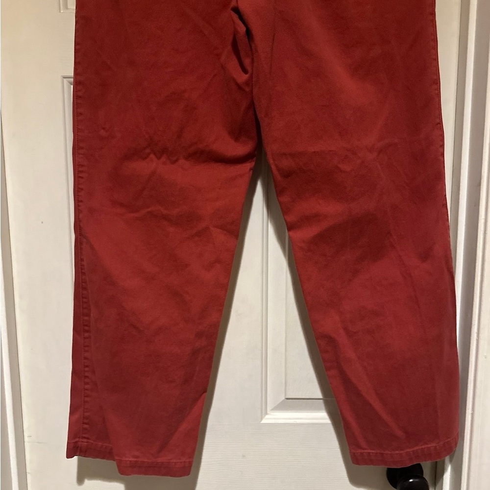 Alabama Roll Tide Dockers Crimson Red Kaki/Chino Pants Men’s Size 34x32 - Picture 3 of 8